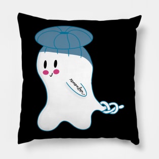 Little Ghost Knot Pillow