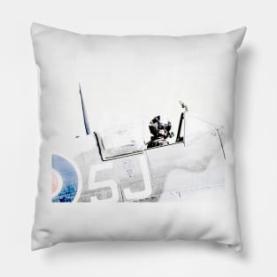 Spitfire Pilot Pillow