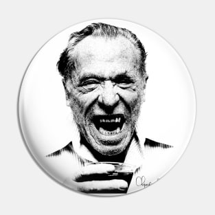 Charles Bukowski - Classic Sketch Pin