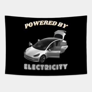 Powered by Electricity Tapestry