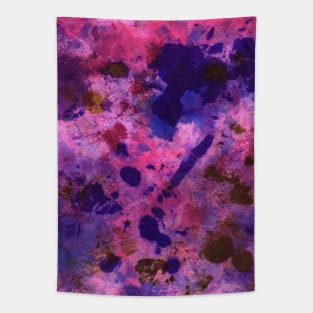 Orchid Spatter DyeBlot Tapestry