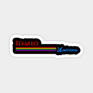 Idaho Unicorn Gift Magnet