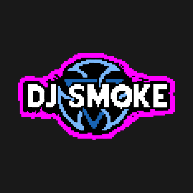 Retro DJ Smoke Logo by DJ Smoke Shop2