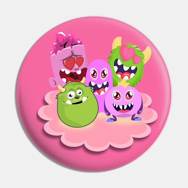 Cute and funny Graffiti monster squad in action Pin by chrstdnl