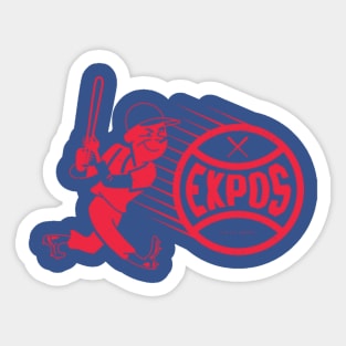 Montreal Expos MLB Stickers