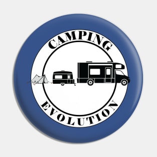 Evolution of Camping Class C Pin