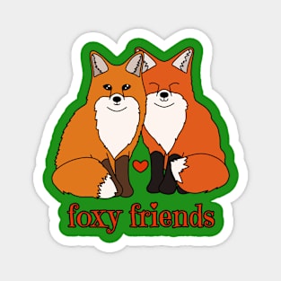 Foxy Friends Magnet