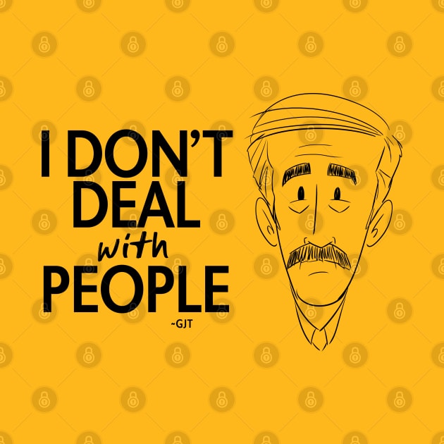 I dont deal with people 2 BLACK by thatsartfolks