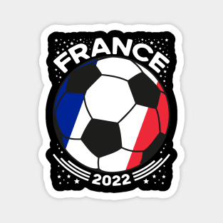 France Flag Soccer Football Team Magnet