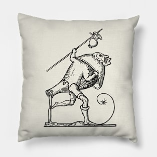 Grotesque #25 The Drolatic Dreams of Pantagruel (1565) Pillow