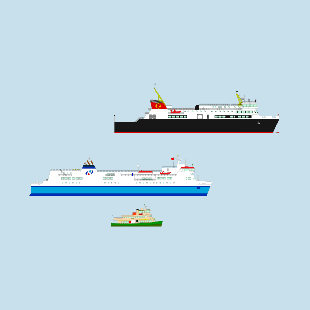 Big Man's Big Ferries by ontherails