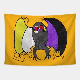 Nonbinary Mothman Tapestry