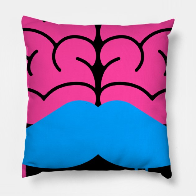 Brain Stash Pillow by Brain Drip Inc