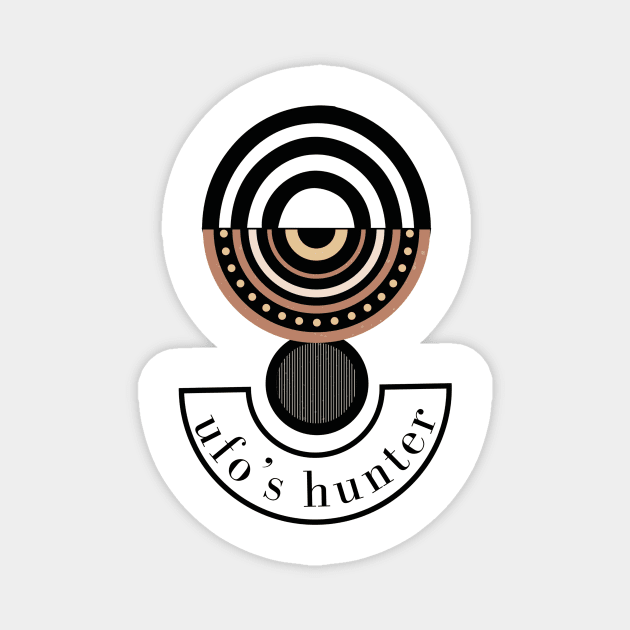 UFO's Hunter Magnet by Almanzart