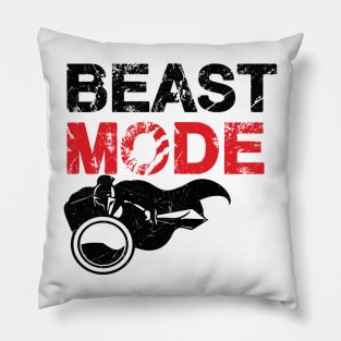 Beast mode unlock Pillow