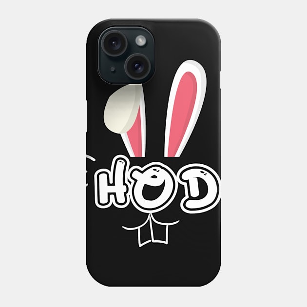 Cute Easter Holiday  with Bunny Rabbit Ears for Kids Phone Case by CarleyMichaels