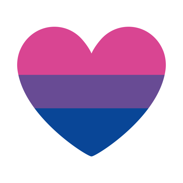 Bisexual Pride Heart Bisexual T Shirt Teepublic