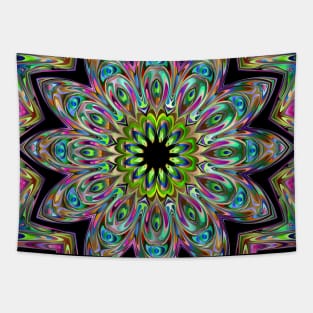 mandala-design, mandala-art, geometric, abstract, mandala and spirituality, colorful, rainbow, mandala pattern, mandala flower patterns, Flower Mandala ,Spirituality Tapestry