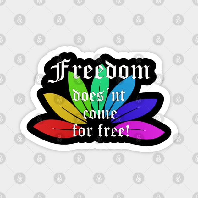 Freiheit Magnet by shirtsandmore4you