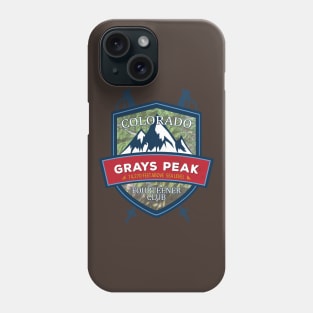 Grays Peak Colorado Fourteener Club Phone Case