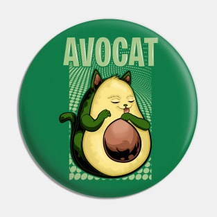 cat avocado funny Pin