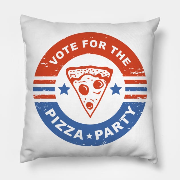 Vote for the Pizza Party Pillow by obillwon