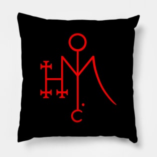 Moloch Demon sigil Pillow