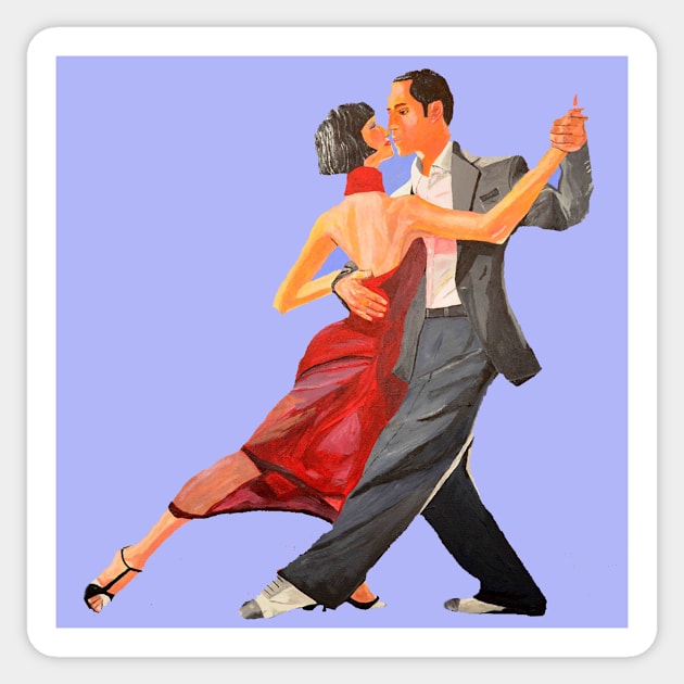 Tango Dancers - Tango Dancers - Sticker | TeePublic