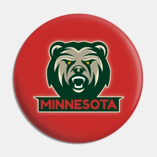 Minnesota Hockey Pin