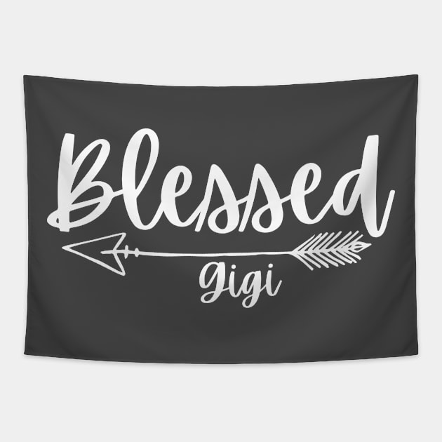 Blessed Gigi Tapestry by West 5th Studio