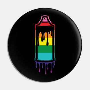 PRIDE SPRAYPAINT Pin