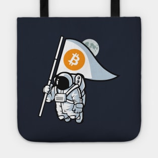 Bitcoin to the Moon - BTC - Crypto apparel Tote