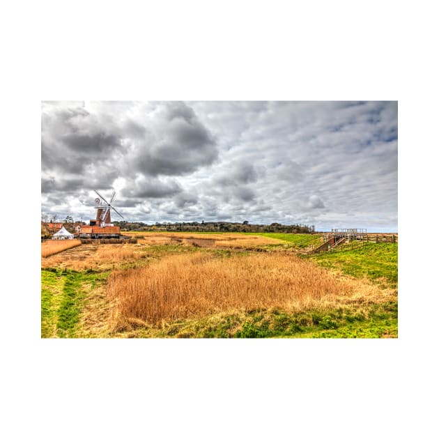 Norfolk Windmill Landscape by tommysphotos