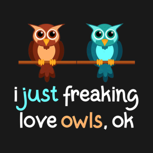 owls ok Valentines Day T-Shirt