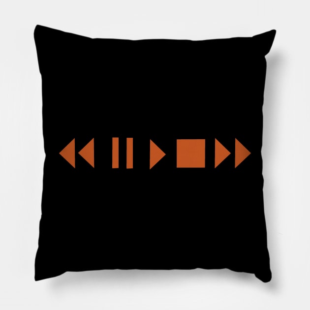 Control Buttons Pillow by DiegoCarvalho