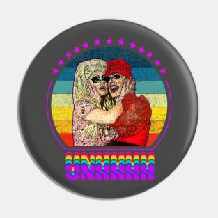 Retro Trixie and Katya 80s Pin