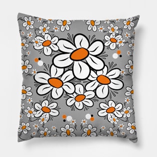 blooming daisies blooms daisy blossom flower Pillow