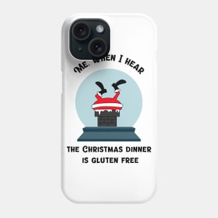 Gluten free Christmas dinner Phone Case