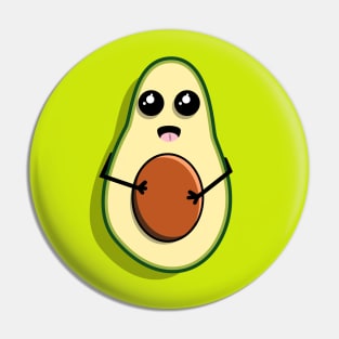 Pregnant Avocado Pin