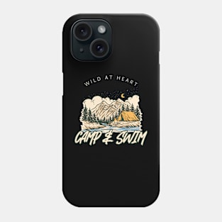 wild at heart camp & swim Phone Case