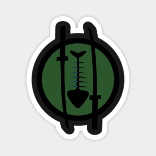 Ninja cat turtle symbol Magnet