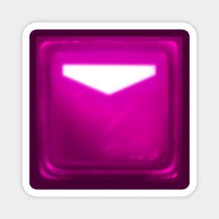 Beat Saber - Custom Colors - Magenta Purple - Block Cube Magnet