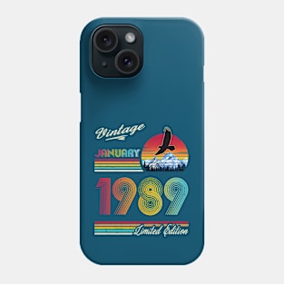 January 1989 Birthday Phone Case