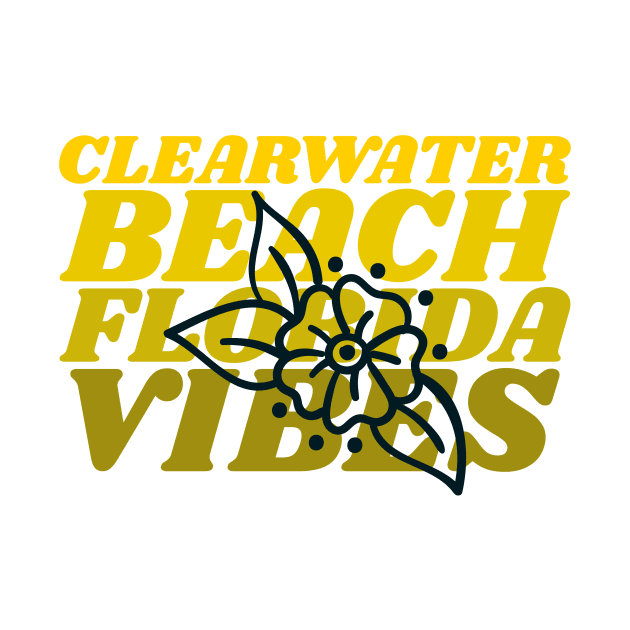 CLEARWATER FLORIDA T-SHIRT by Cult Classics