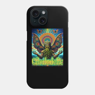 Cthuledelic - Enlightened Cthulhu Rises Phone Case