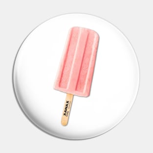 Xanax Popsicle Pin