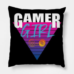 Gamer Girl Clothing, Apparel, Merch, Gift for Girl Gamers Pillow