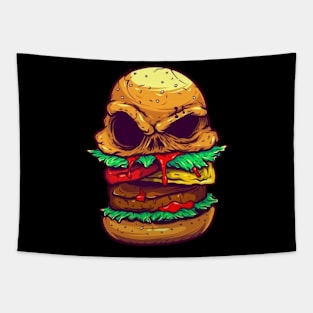 MONSTER BURGER AWESOME DESIGN Tapestry