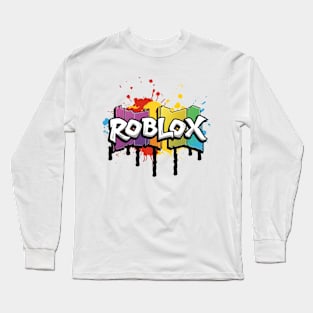 Roblox Noob Character Long Sleeve T-Shirt by Vacy Poligree - Pixels