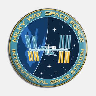 Milky Way Space Force Series - ISS Pin